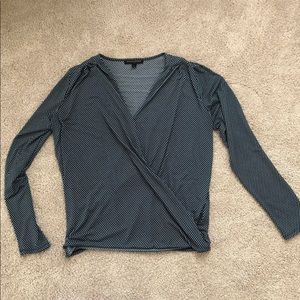 Banana Republic wrap top